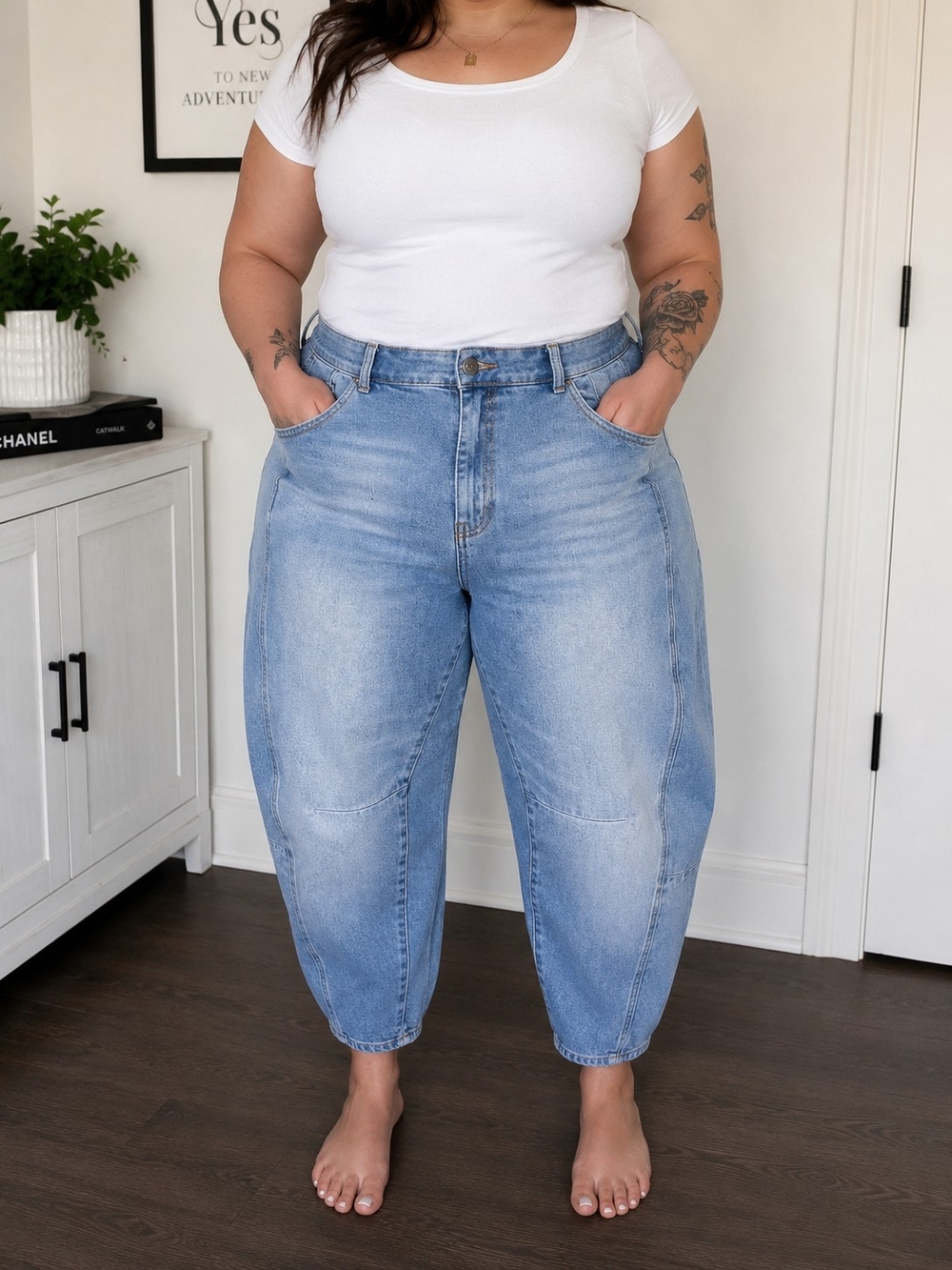 Torrid Fiesta Barrel Jeans – Size 14 – Like New – Super Stretchy!